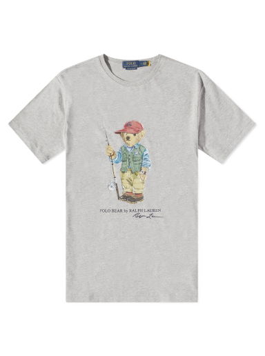 Тениска Polo by Ralph Lauren Fishing Bear Tee Сиво | 710853310019