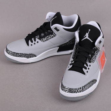 Кецове и обувки Jordan Air Jordan 3 Retro ''Wolf Grey'' Сиво | 136064-004, 2