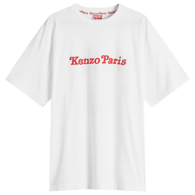 Тениска KENZO Verdy Collection Oversized T-Shirt Бяло | FF58TS4814SG-02