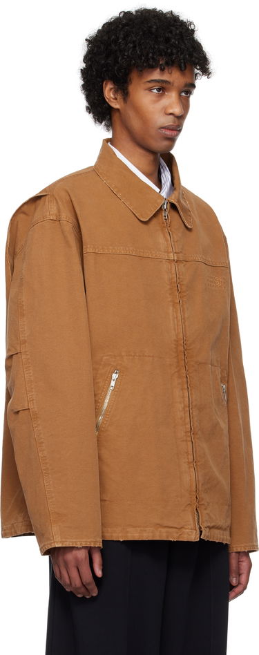 Яке Maison Margiela MM6 Maison Margiela Canvas Jacket Кафяво | SH0AM0048 M35249, 4