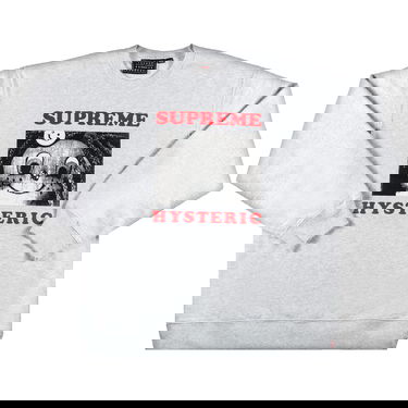 Суитчър Supreme Hysteric Glamour x Crewneck Сиво | SS21SW77 ASH GREY, 1