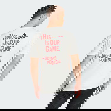 Тениска adidas Performance Football Graphic T-Shirt Бяло | JD8215, 2