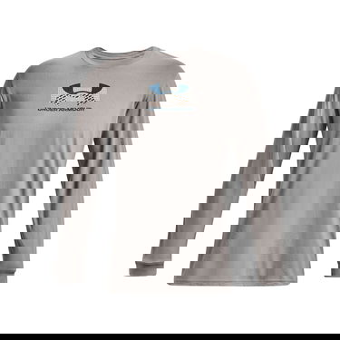 Тениска Under Armour Tee Grid Geometric Logo Сиво | 1375144-294, 4
