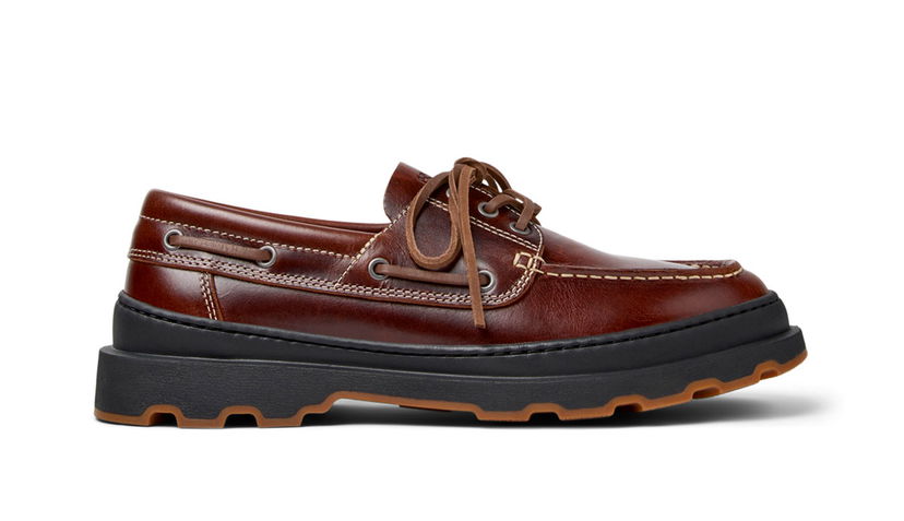 Кецове и обувки Camper Brutus+ Chunky Laced Loafers Кафяво | K101067-001