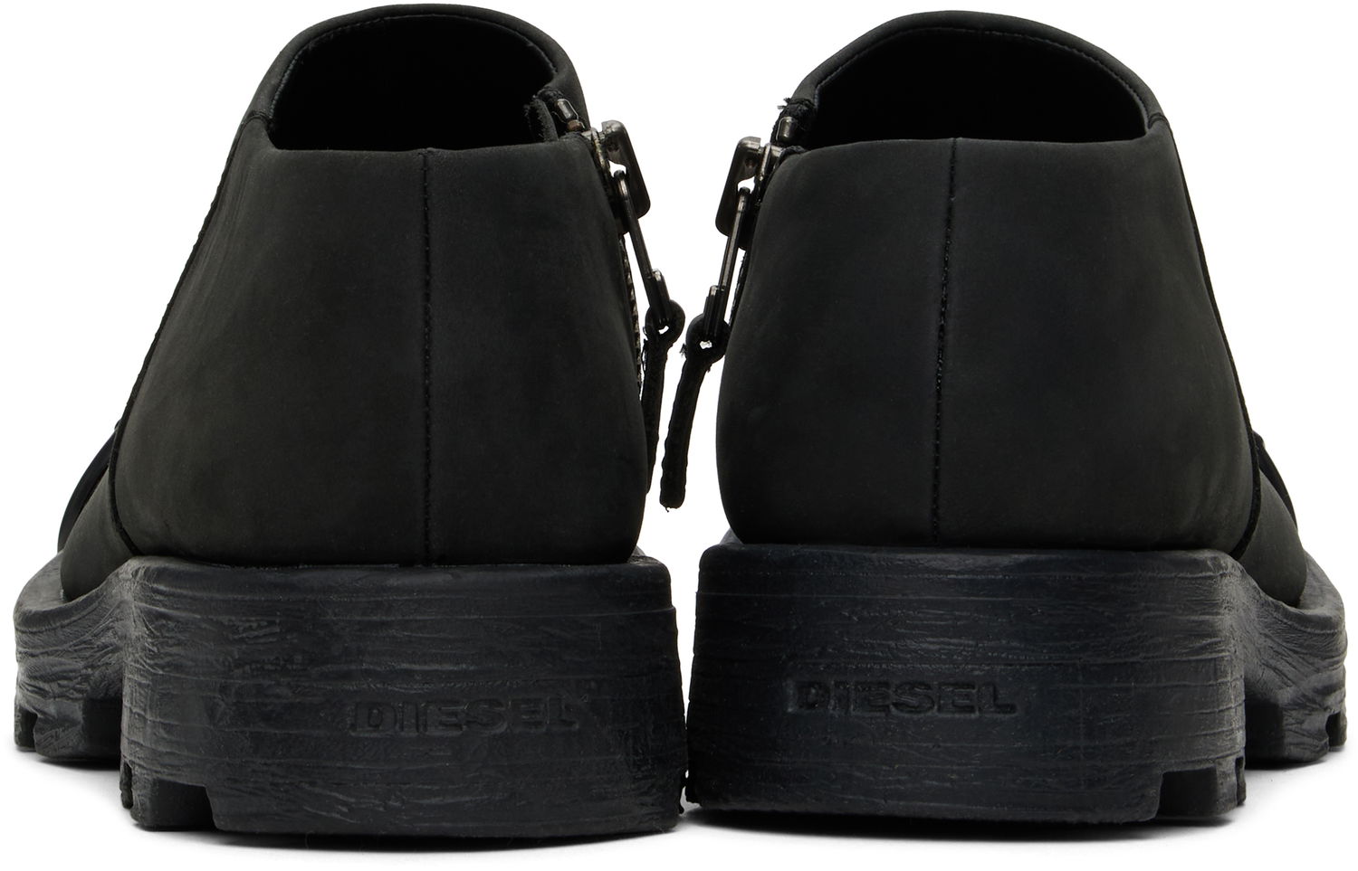 Облекло Diesel Diesel Black D-Hammer AB D Loafers Черно | Y03324P1770T8013, 1