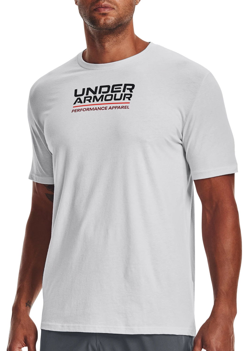 Тениска Under Armour Tee Multicolor Box Logo Бяло | 1370529-014, 0