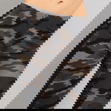 Панталони и дънки Urban Classics Ladies Camo Stripe Leggings Сиво | TB1530 Grey, 3