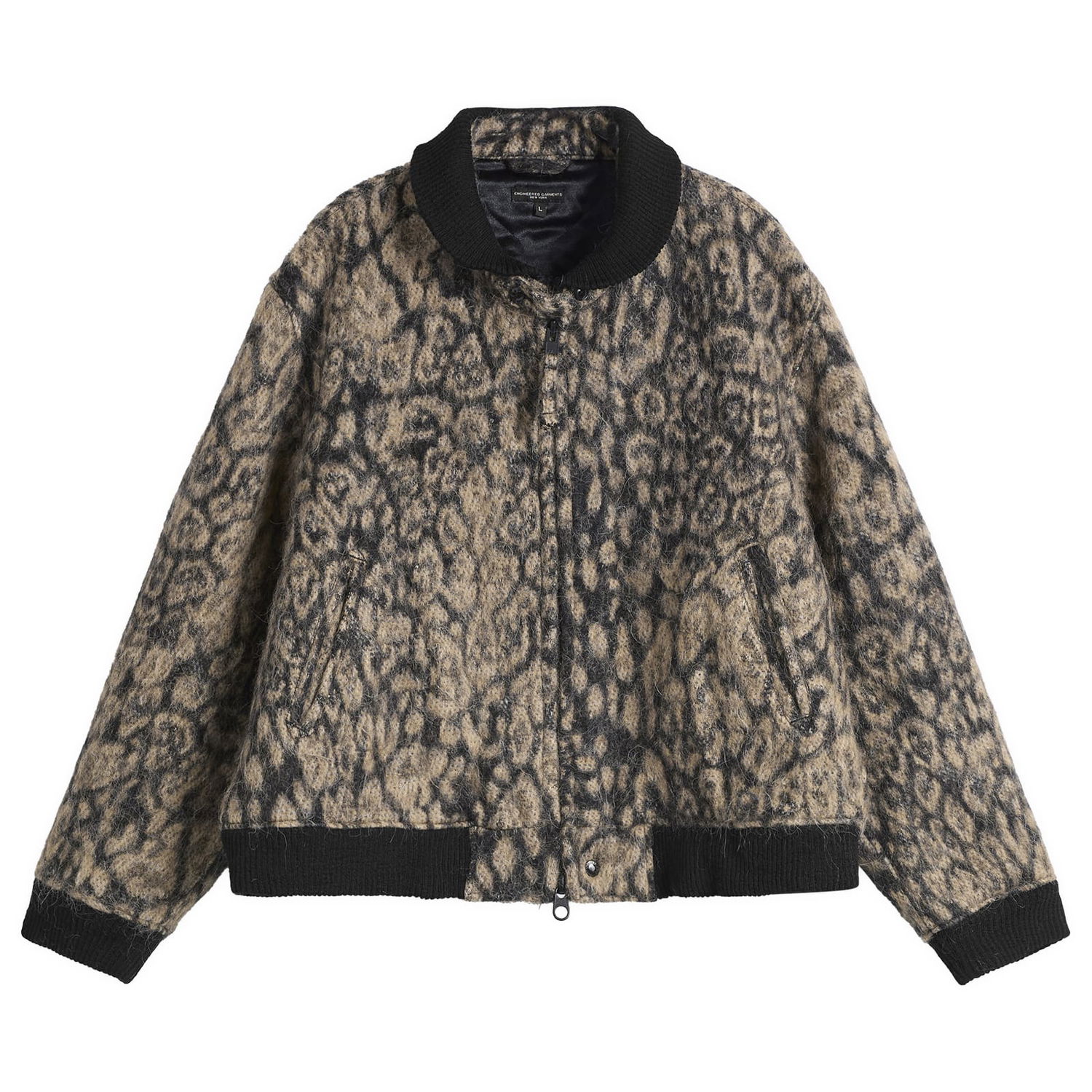Яке бомбър Engineered Garments Engineered Garments Leopard Jacquard LL Bomber Jacket Многоцветен | 25F1D066-TO004, 0