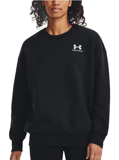 Суитчър Under Armour Essential Fleece Oversized Crewneck Черно | 1379475-001