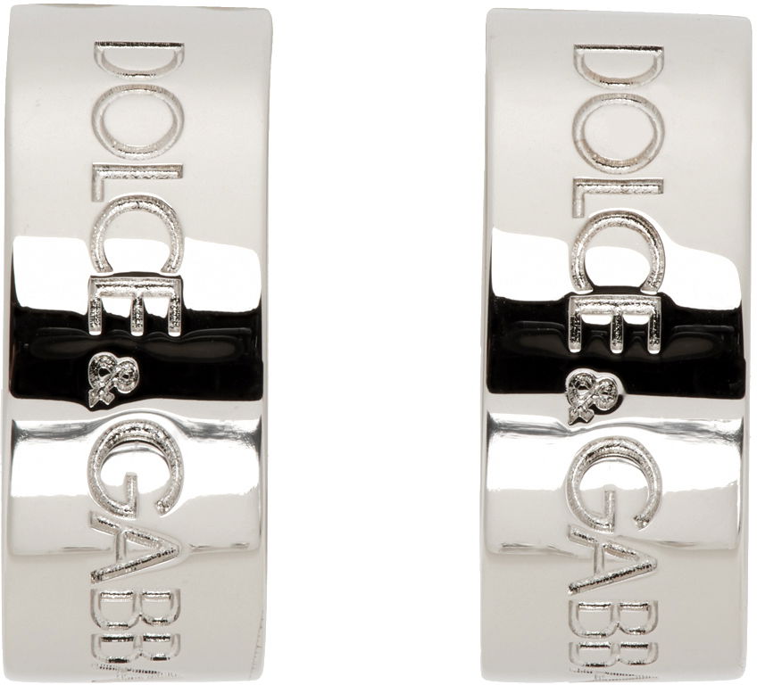 Обеци Dolce & Gabbana Open Hoop Earrings Металик | WEQ5P4W1111, 0