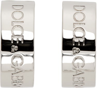 Обеци Dolce & Gabbana Open Hoop Earrings Металик | WEQ5P4W1111, 0