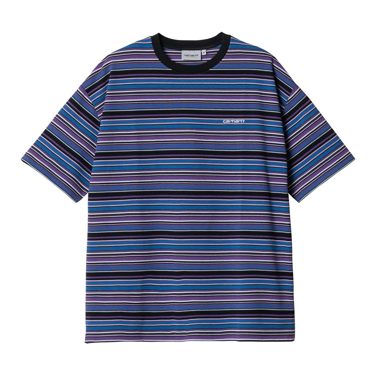 Тениска Carhartt WIP S/S Xavier Waffle T-shirt Black Тъмно синьо | A241020_89_XX, 0