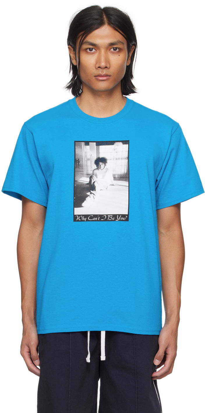 Тениска Noah The Cure 'Why Can't I Be You?' T-Shirt Синьо | T205FW23, 0