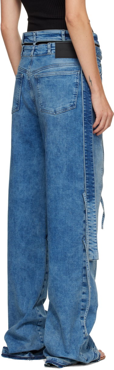 Дънки Ottolinger Strappy Signature Wrap Jeans Синьо | 117-202617-03, 2