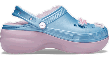 Кецове и обувки Crocs Classic Platform Clogs Синьо | 210258-90H, 0