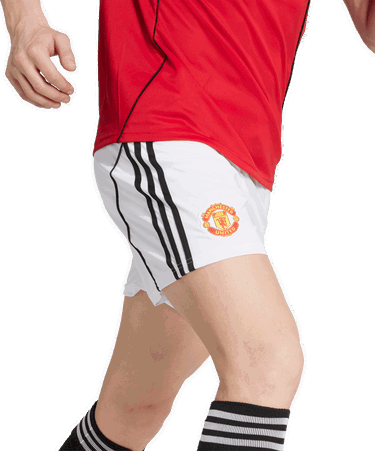 Къси панталони adidas Performance Manchester United 25/26 Home Shorts Бяло | JI7430, 4