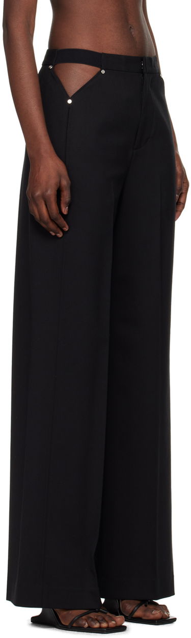 Панталони Dion Lee Studded Cutout Trousers Черно | C2193SS24, 1