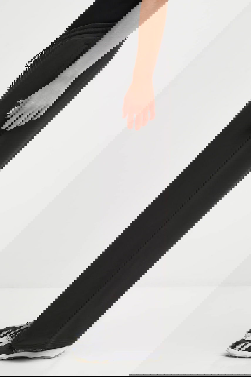 Спортни панталони Puma RIPNDIP Wide Leg Drawstring Sweatpants Черно | 632416, 1