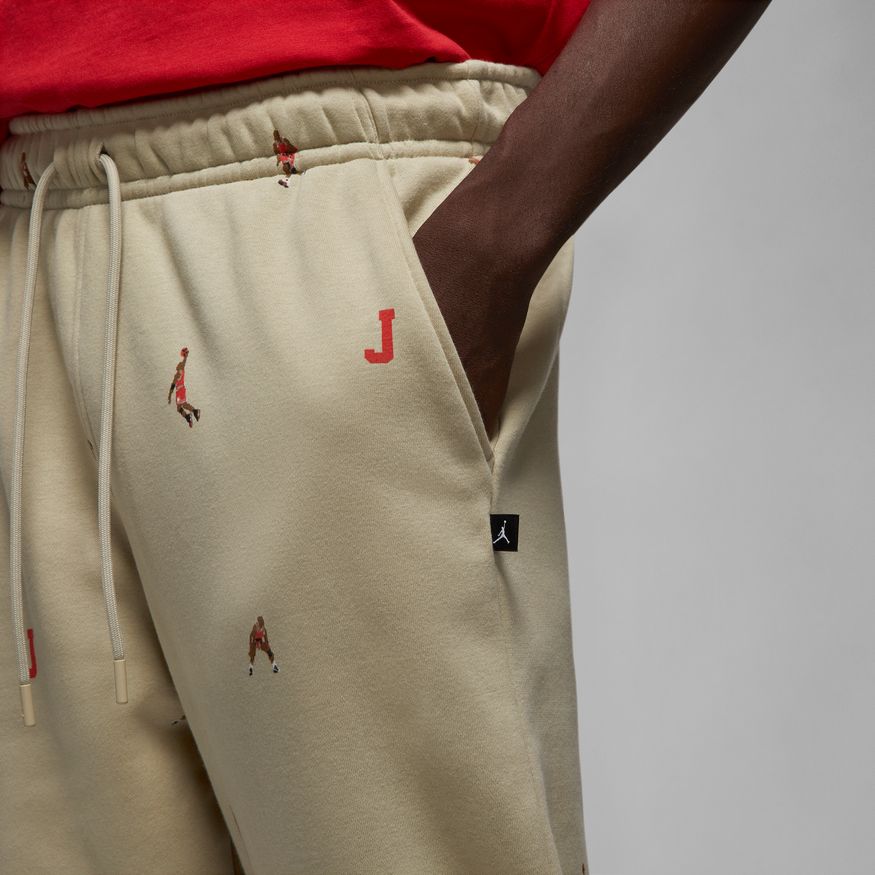 Спортни панталони Jordan Essentials Holiday Fleece Pants Бежово | DV9390-206, 1