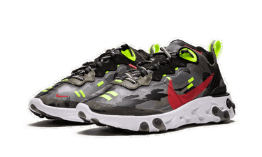 Кецове и обувки Nike React Element 87 "Camo" Бежово | CJ4988-200, 3
