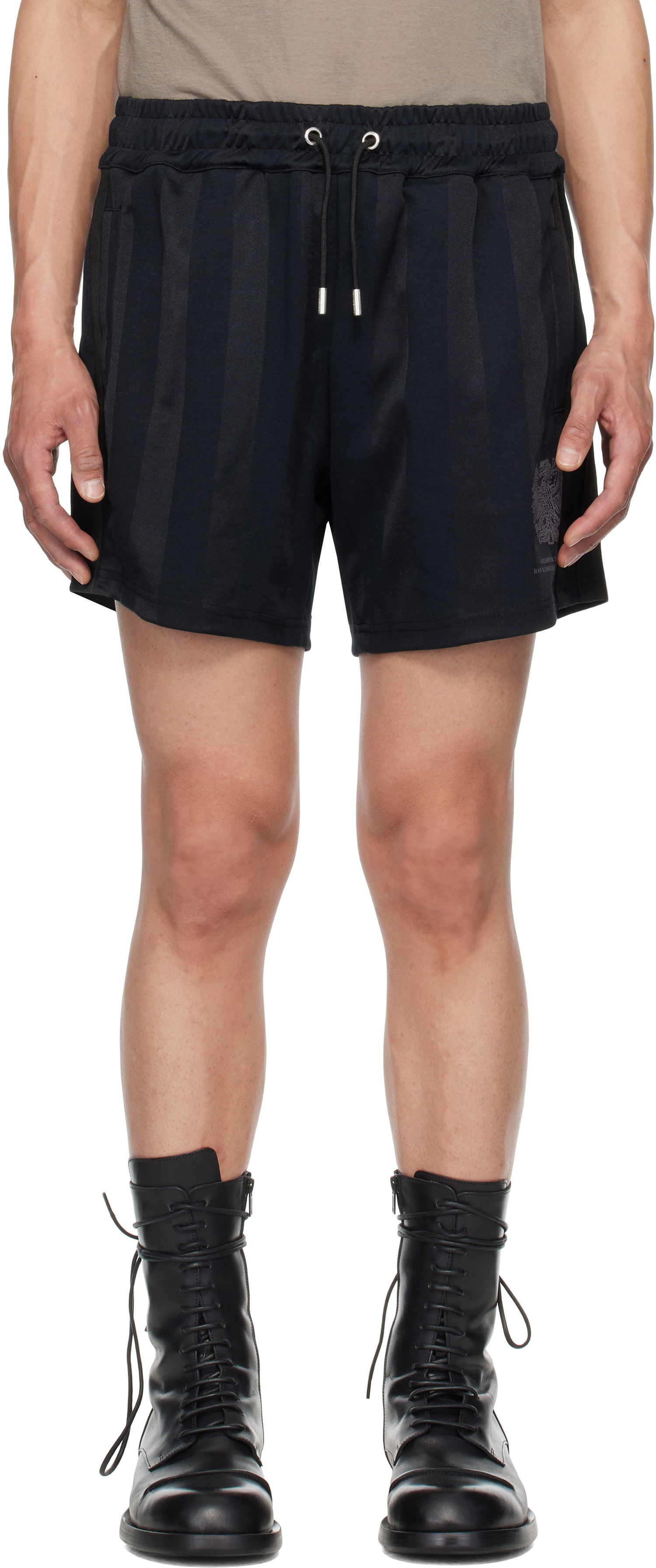 Къси панталони Han Kjøbenhavn Han Kjobenhavn Football Jersey Shorts Черно | M-134397, 0