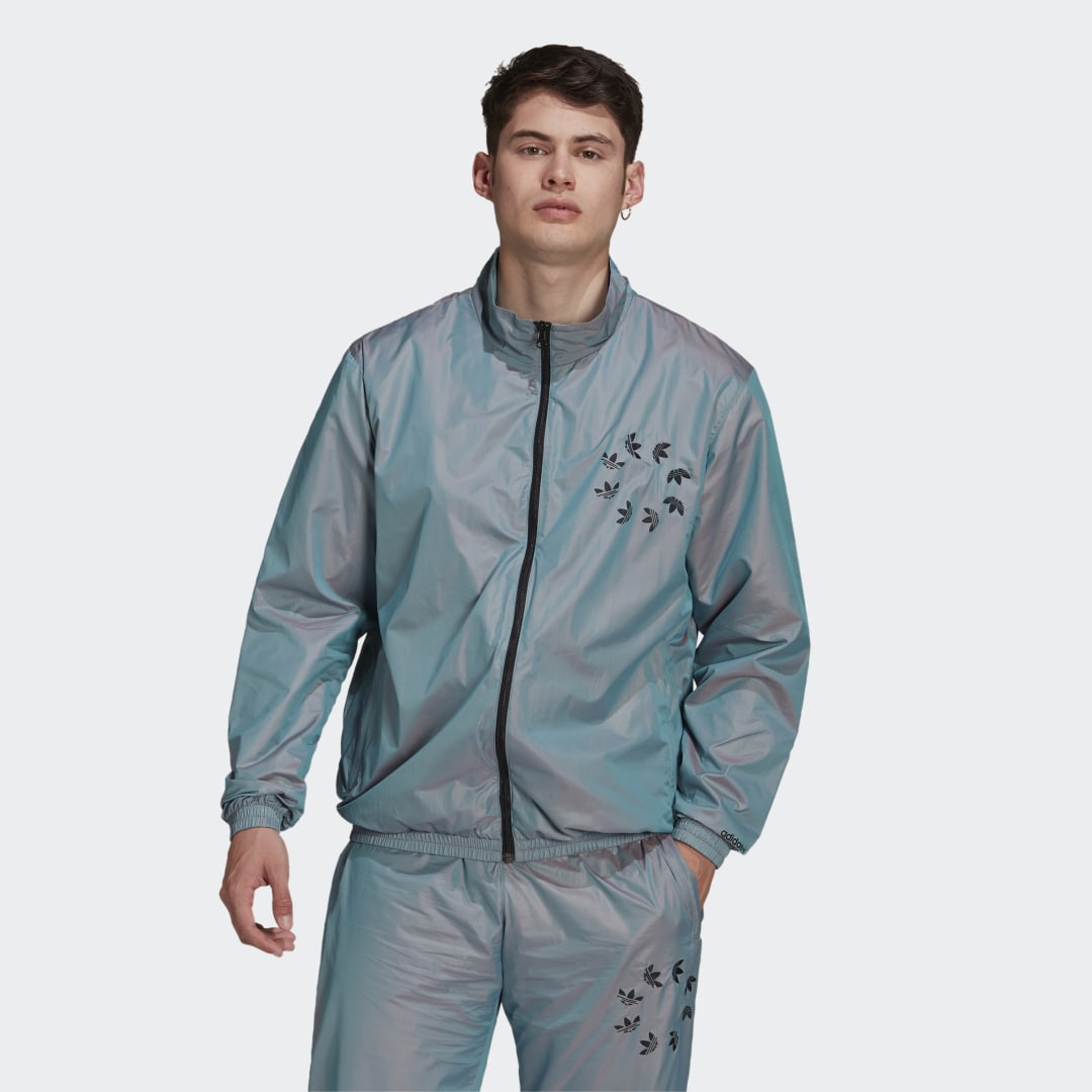 Яке adidas Originals Adicolor Shattered Trefoil Track Jacket Многоцветен | H35655, 0
