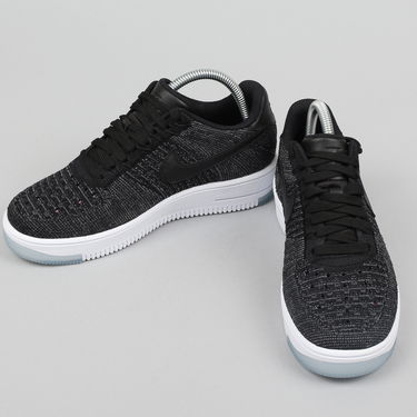 Кецове и обувки Nike W Air Force 1 Flyknit Low Черно | 820256-001, 2