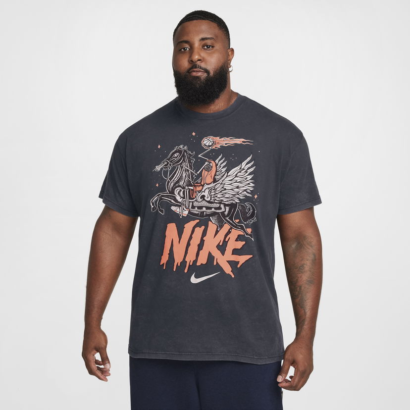 Тениска Nike Max90 Basketball T-shirt Черно | HF6199-010