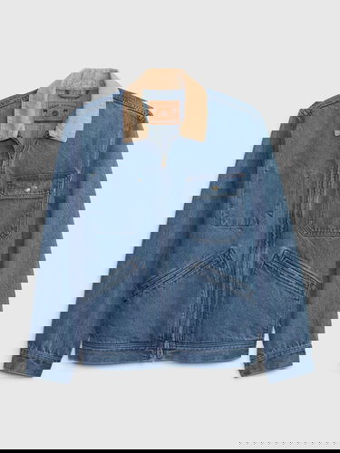 Яке GAP Sean Wotherspoon x Re-Issue Denim Chore Jacket with Washwell Синьо | 837646-00, 0