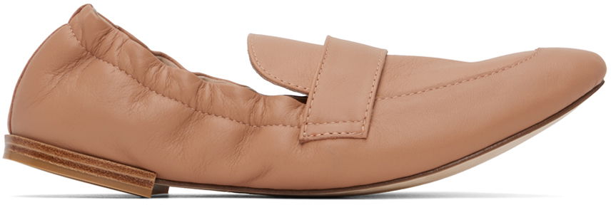 Облекло Repetto Repetto Tanguy Leather Loafers Розово | V4061VE, 0