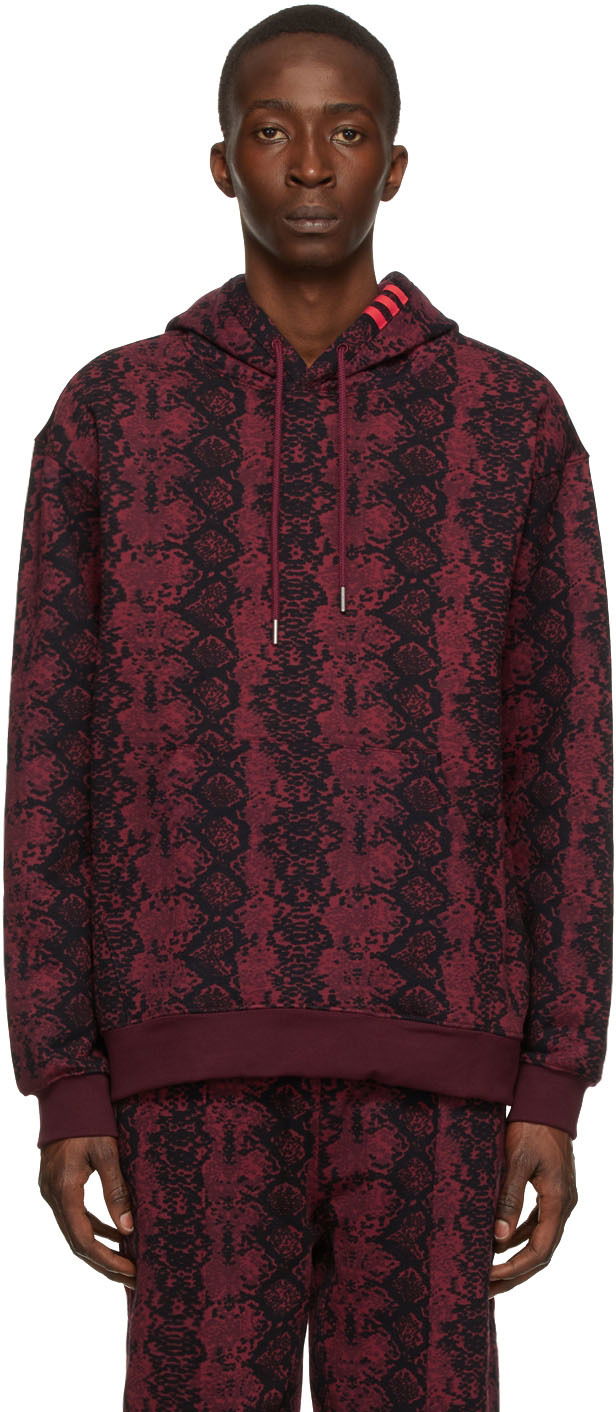 Суитчър adidas x IVY PARK IVY PARK Cotton Hoodie Червено | HI1975, 0