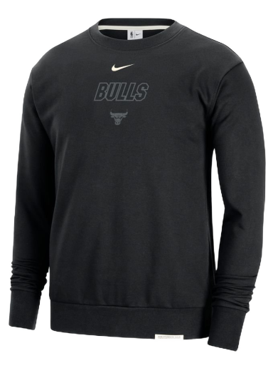 Суитчър Nike Dri-FIT NBA Chicago Bulls Standard Issue Sweatshirt Черно | DN8582-010