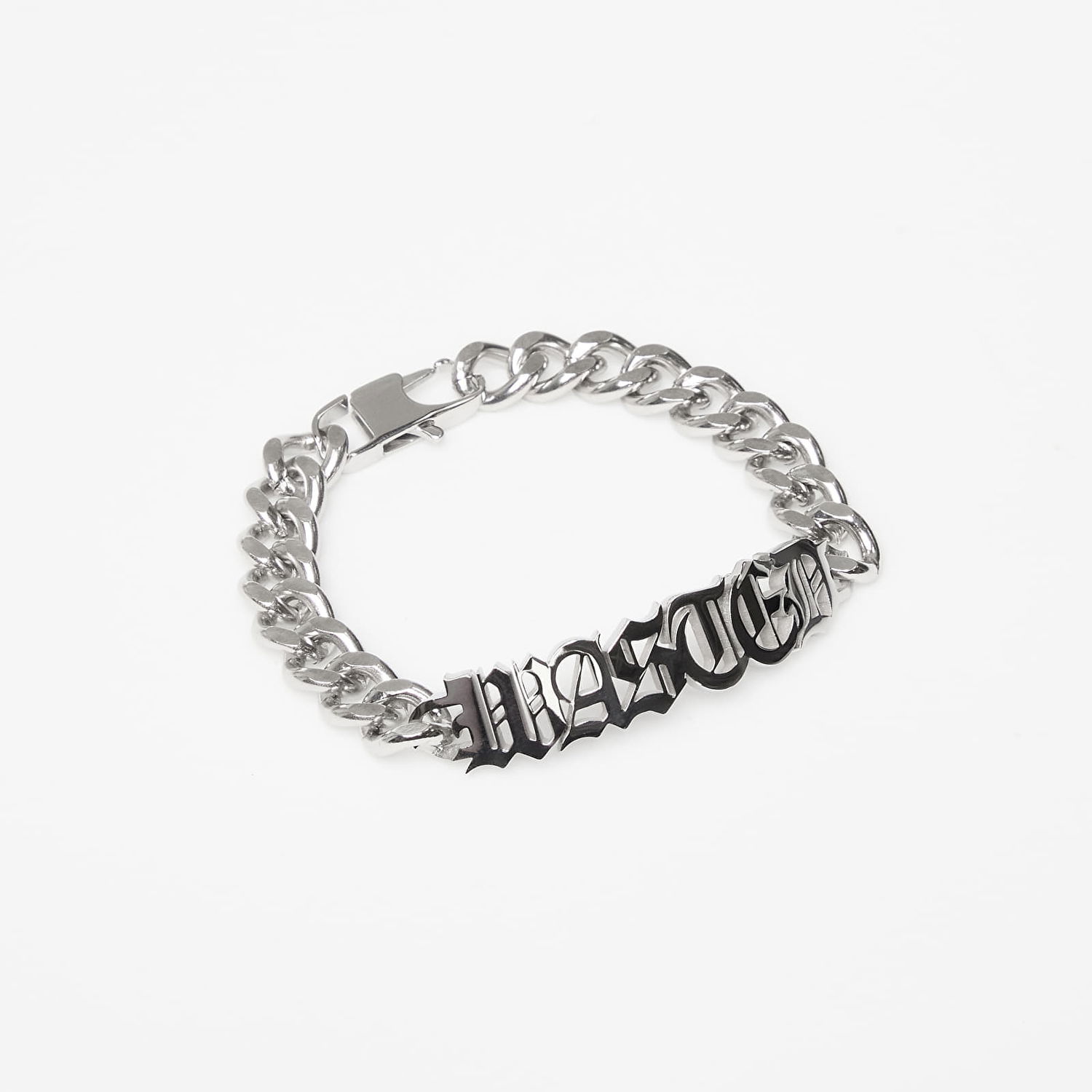 Гривна Wasted Paris U Legacy Chain Bracelet with 'WASTED' Lettering Металик | WP_000310, 0