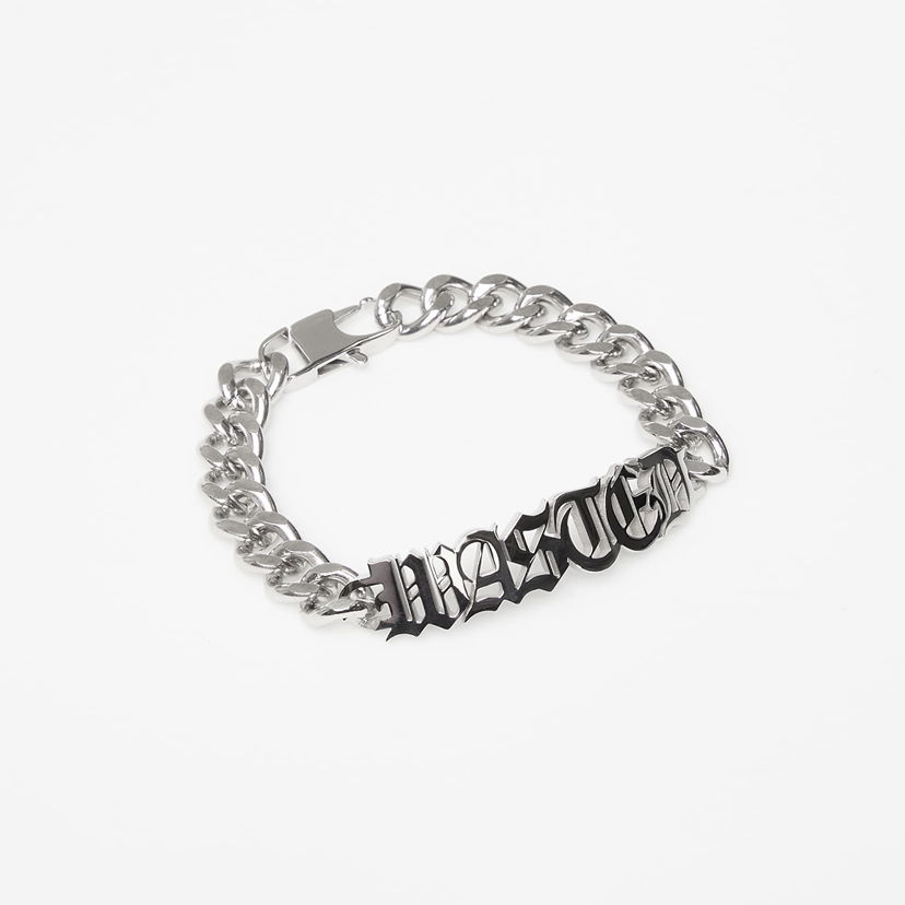 Гривна Wasted Paris U Legacy Chain Bracelet with 'WASTED' Lettering Металик | WP_000310