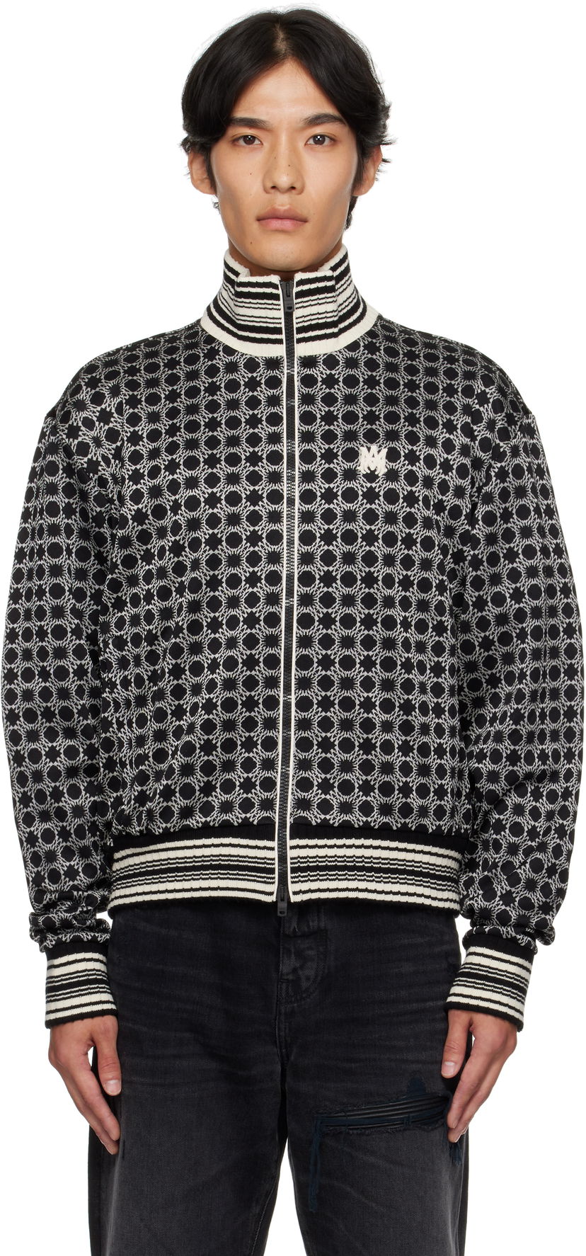 Яке AMIRI AMIRI MA Quad Track Jacket Черно | AMOUTJ1010