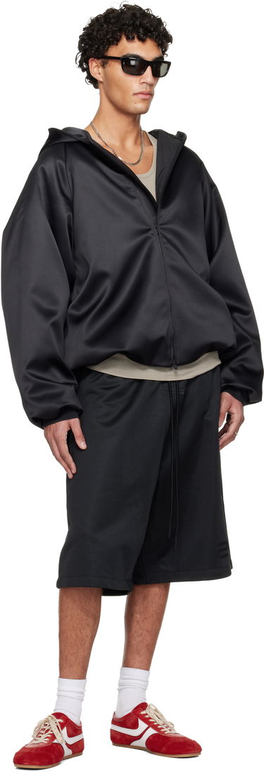 Яке бомбър Fear of God ESSENTIALS Holiday Hooded Bomber Jacket Черно | 202HO258101F, 3