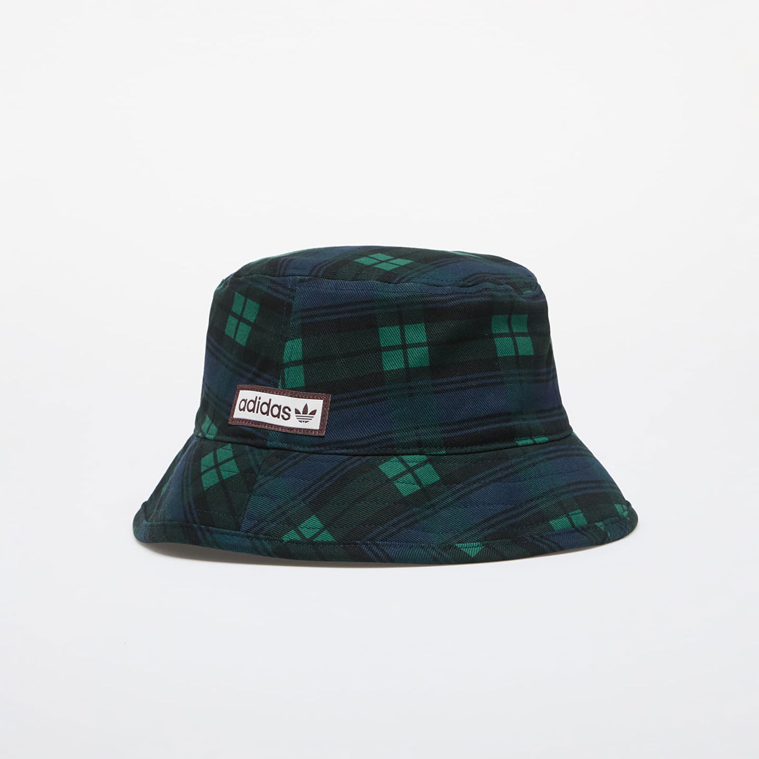 Шапка adidas Originals Tartan Bucket Night Indigo/ Collegiate Green Тъмно синьо | IY1543, 0