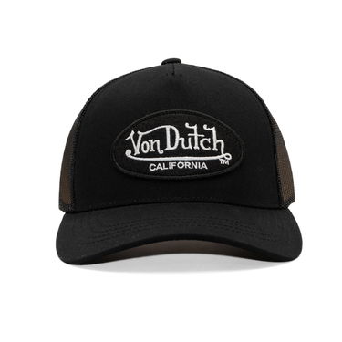 Шапка с козирка Von Dutch Von Dutch Trucker Cali Brushed Patch Hat Черно | VD/0/CAS1/LOFB/B, 1