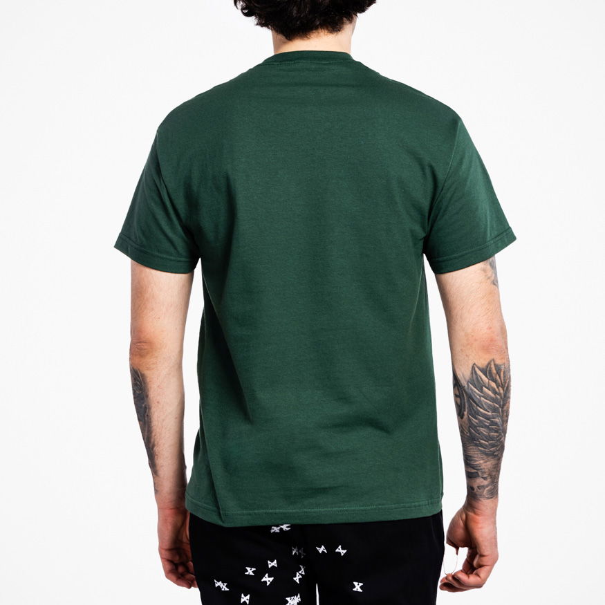 Тениска Pleasures Stretch T-Shirt Зелено | P21W044-GREEN, 1