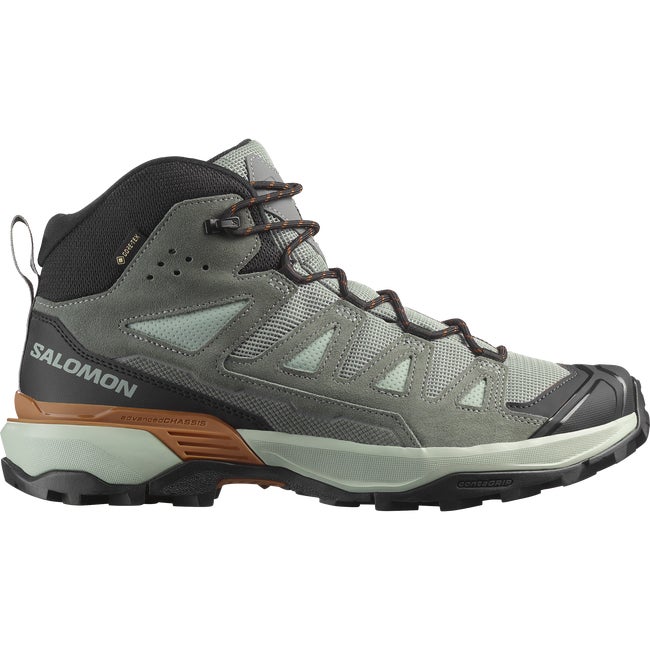 Кецове и обувки Salomon X Ultra 360 Leather Mid Gore-tex Сиво | L47979600, 0