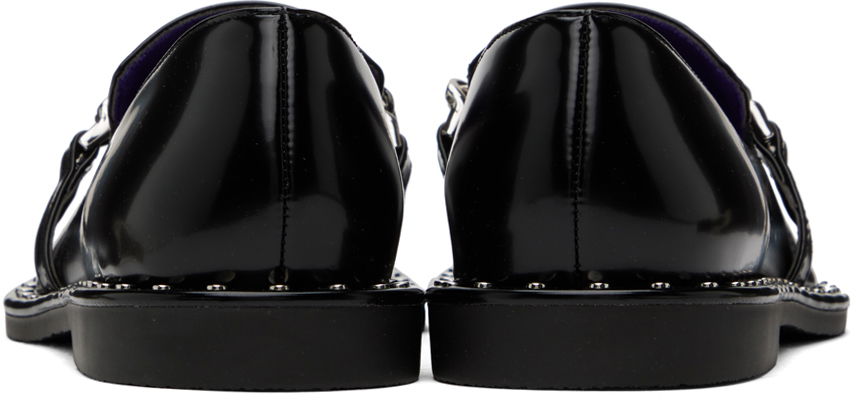 Кецове и обувки Stella McCartney Falabella Chain Loafers Черно | 810298AP0210, 1
