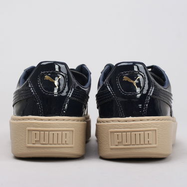 Кецове и обувки Puma Basket Platform Patent Wn's peacoat - peacoat Черно | 363314 06, 3