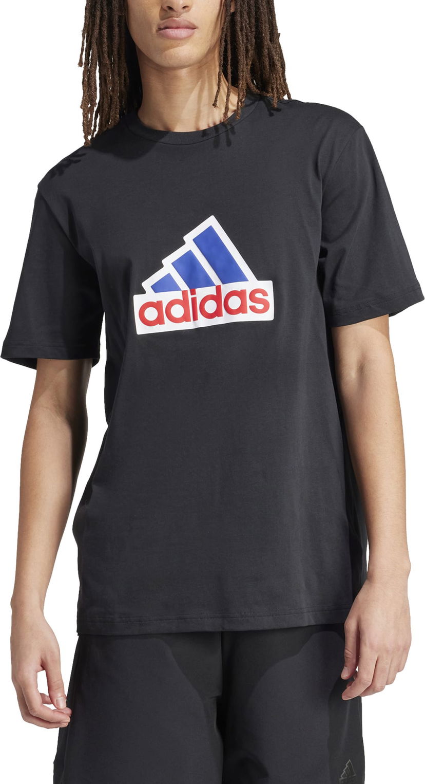 Тениска adidas Performance M FI BOS T OLY Черно | is9596