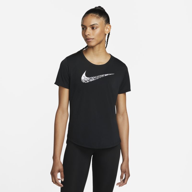 Тениска Nike Swoosh Run Черно | dm7777-010, 0