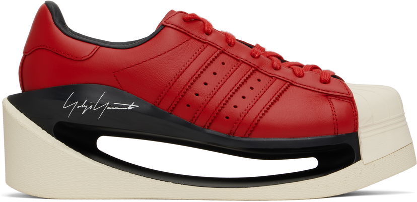 Кецове и обувки Y-3 Y-3 Gendo Superstar Червено | JQ4958