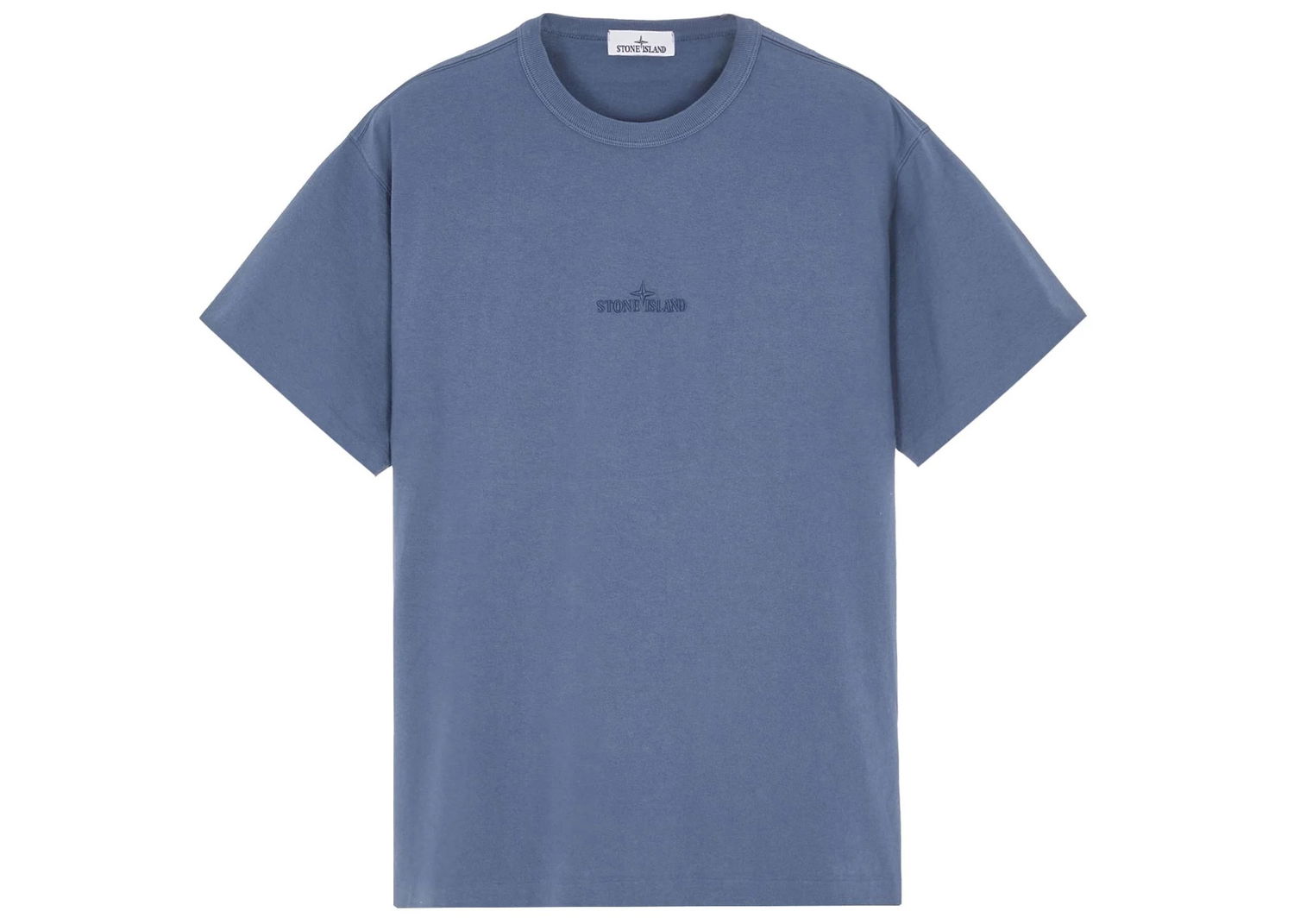 Тениска Stone Island Basic T-Shirt Синьо | 20444 / 781520444 V0055, 0