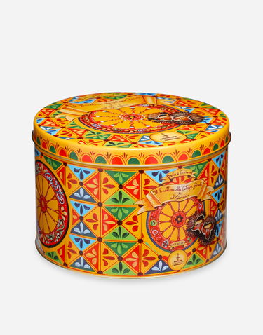 Домашен декор Dolce & Gabbana Panettone With Glazed Chestnuts And Gianduja Многоцветен | PN1000YEL1082000, 1