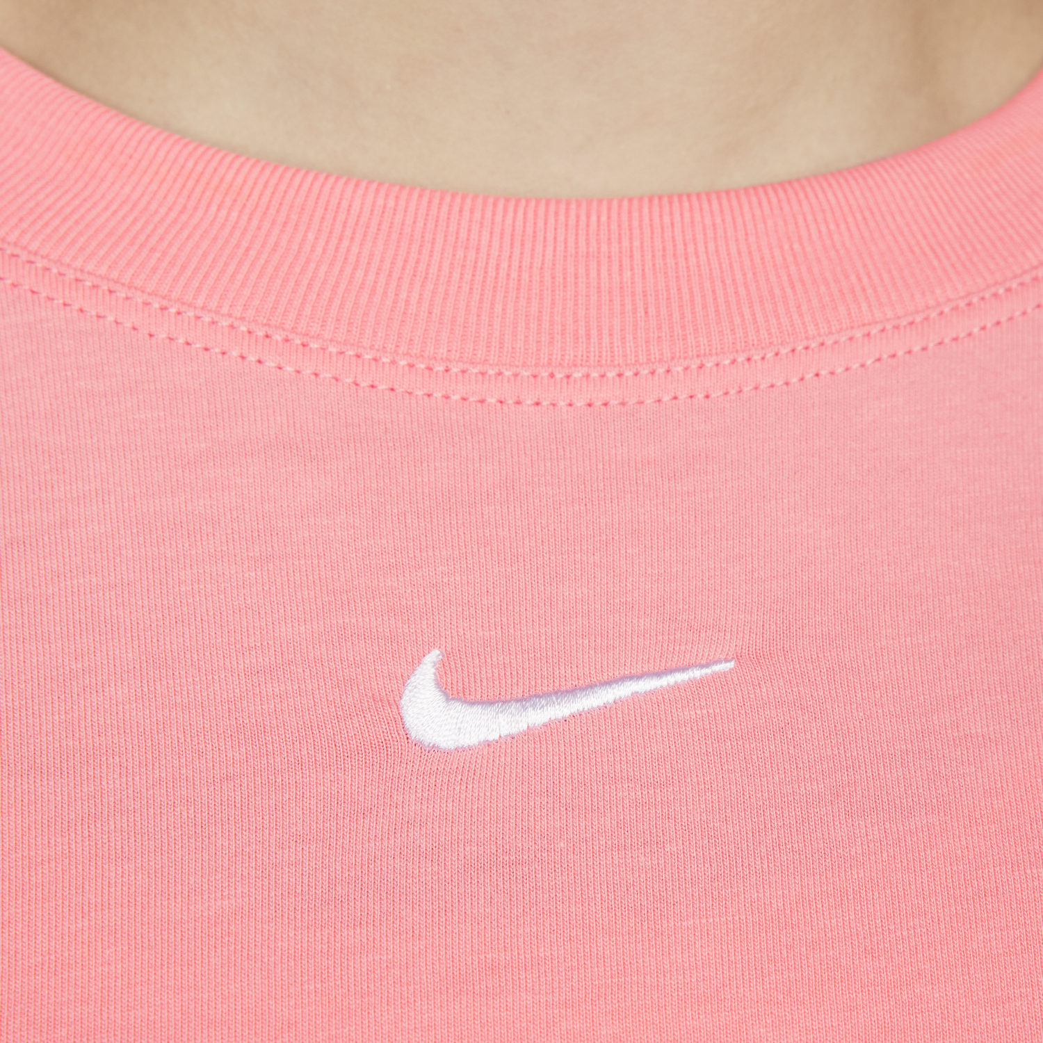 Тениска Nike Essential Swoosh Tee Розово | DN5697-611, 1