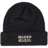 Шапка WACKO MARIA Mohair Knitted Watch Beanie Черно | 23FW-WMA-CP03-BLK, 2
