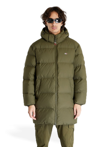 Пухо яке Tommy Hilfiger Essential Down Puffer Jacket Зелено | DM0DM15117 MR1